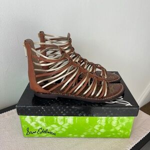 Sam Edelman "Kamille" Gladiator Sandal - Women's Size 8.5 - Worn Once